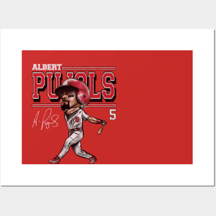 Albert Pujols St. Louis Cartoon Posters and Art